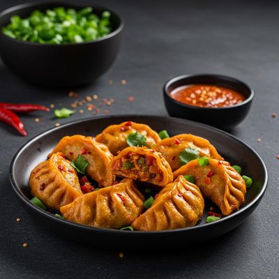 Veg Steam Peri Peri Masala Momos